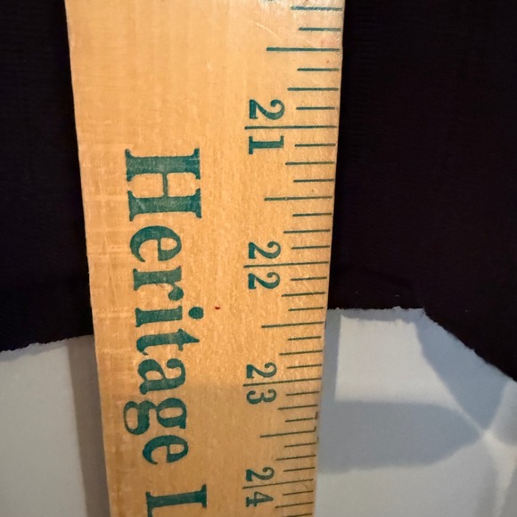 Anthropologie Ribbed Bell Sleeve Scoop Neck Top Women's M Black Boho Hippie Y2K - Picture 10 of 12